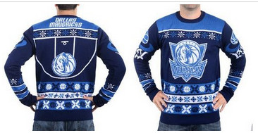 Dallas Mavericks Men''s NBA Ugly Sweater