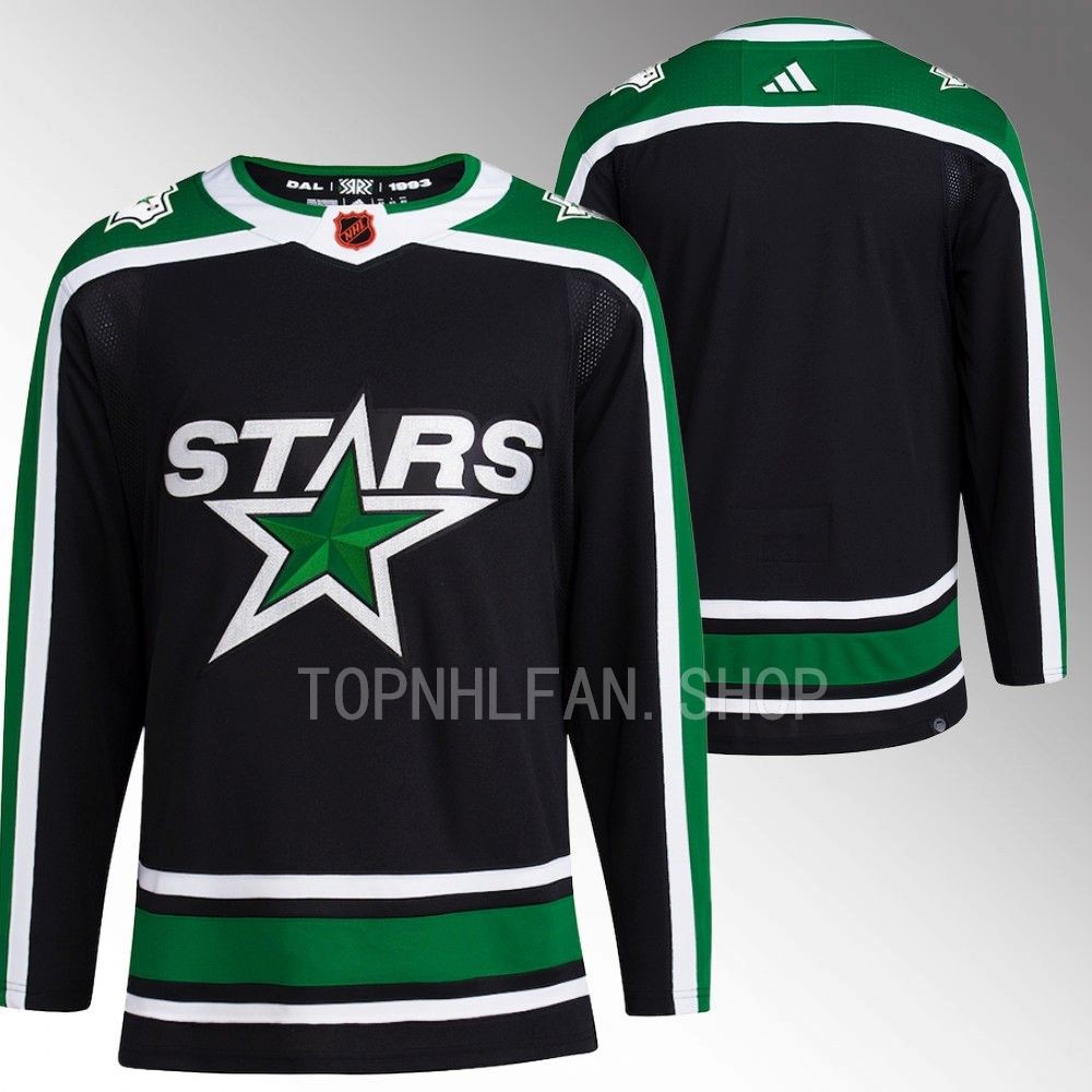 Dallas Stars Black Reverse Retro 2.0 Authentic Primegreen Hockey Jersey