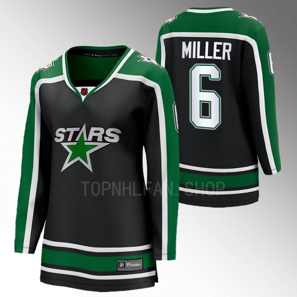 Dallas Stars Colin Miller Women Black 2022 Special Edition 2.0 Jersey
