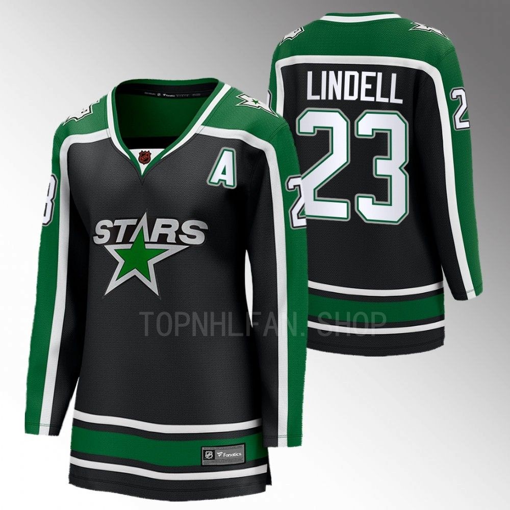 Dallas Stars Esa Lindell Women Black 2022 Special Edition 2.0 Jersey