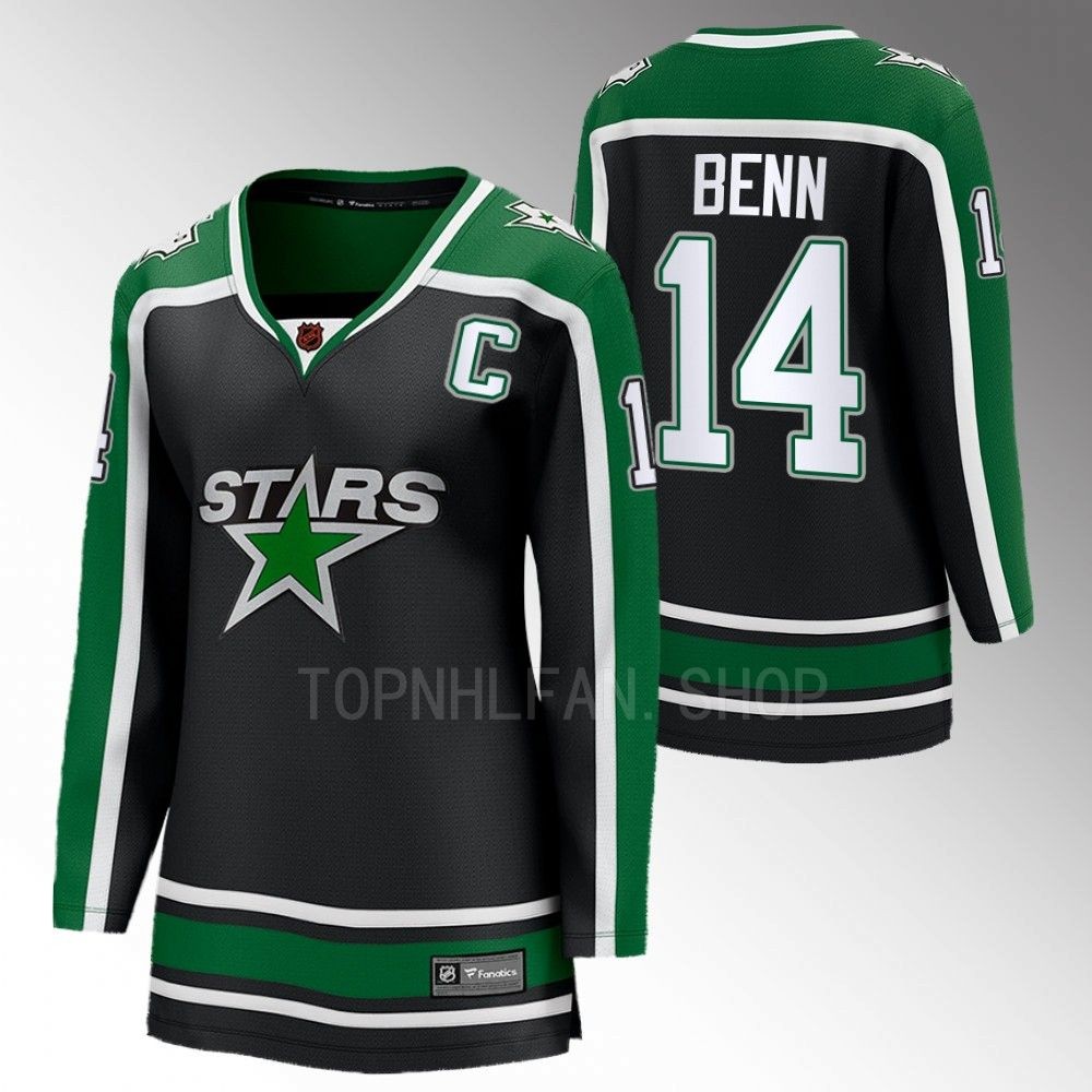 Dallas Stars Jamie Benn Women Black 2022 Special Edition 2.0 Jersey