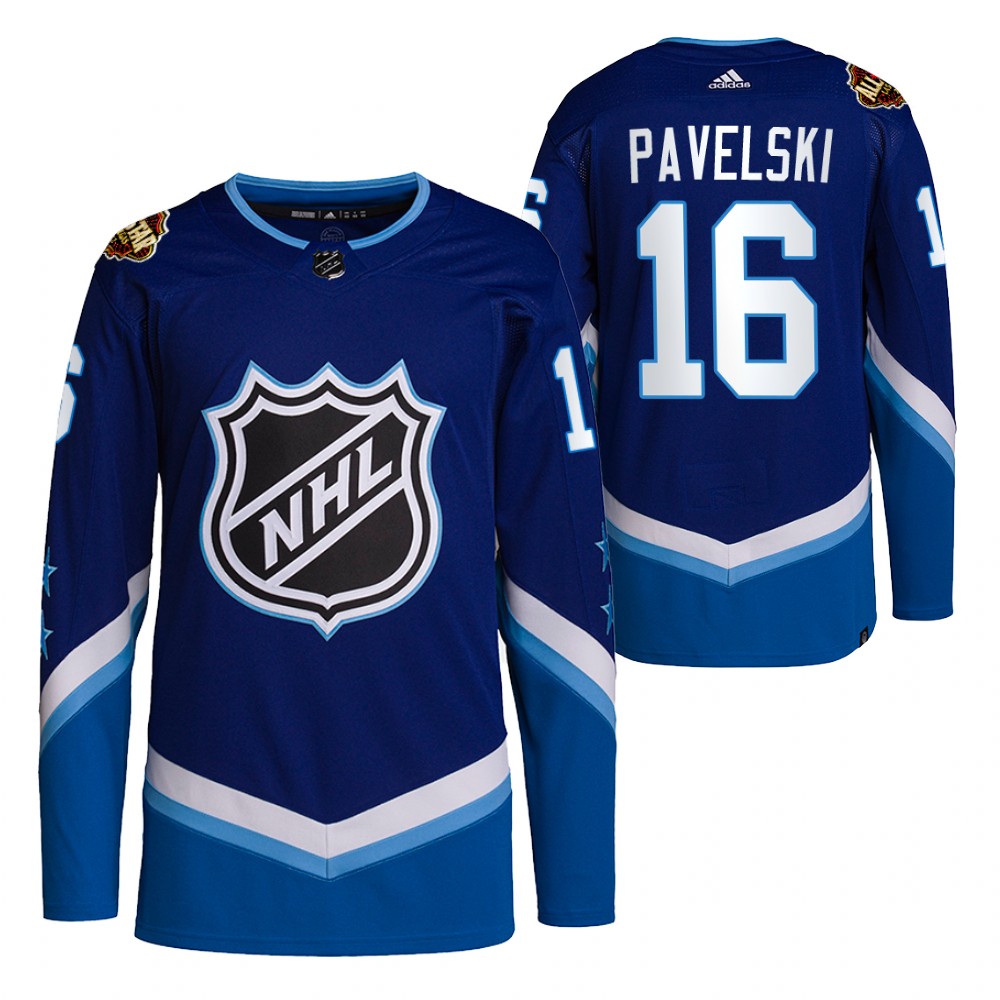 Dallas Stars Joe Pavelski Blue 2022 NHL All-Star Western Jersey