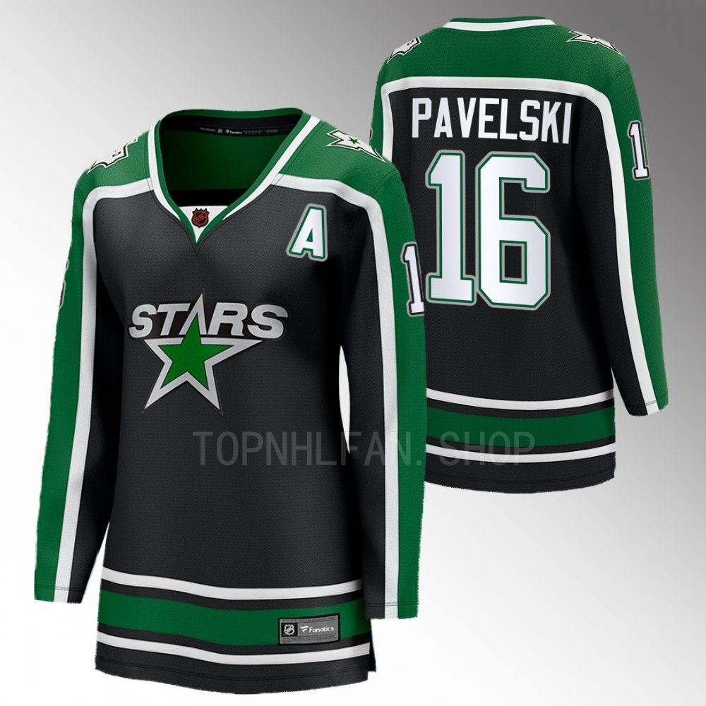 Dallas Stars Joe Pavelski Women Black 2022 Special Edition 2.0 Jersey