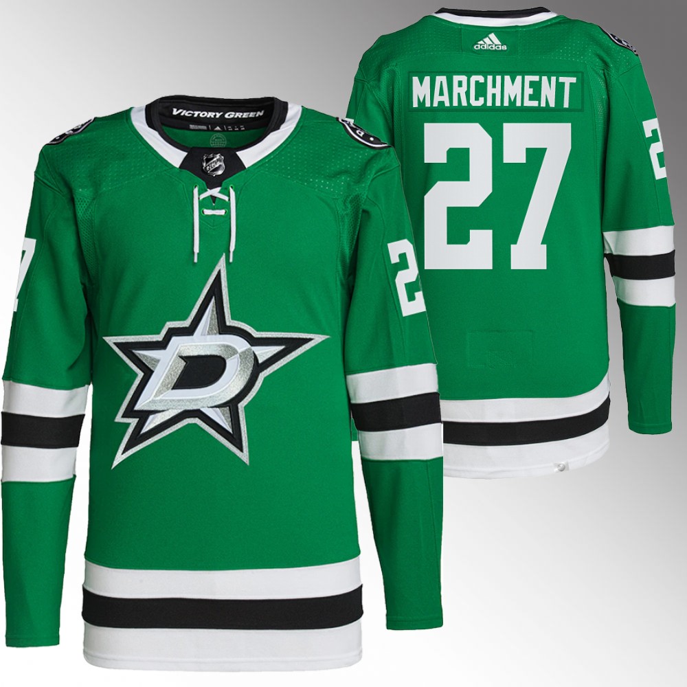 Dallas Stars Mason Marchment Green Primegreen Authentic Home Jersey