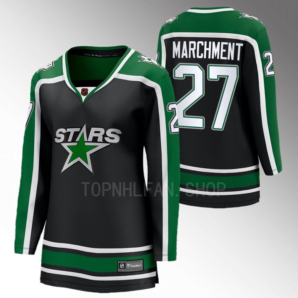 Dallas Stars Mason Marchment Women Black 2022 Special Edition 2.0 Jersey