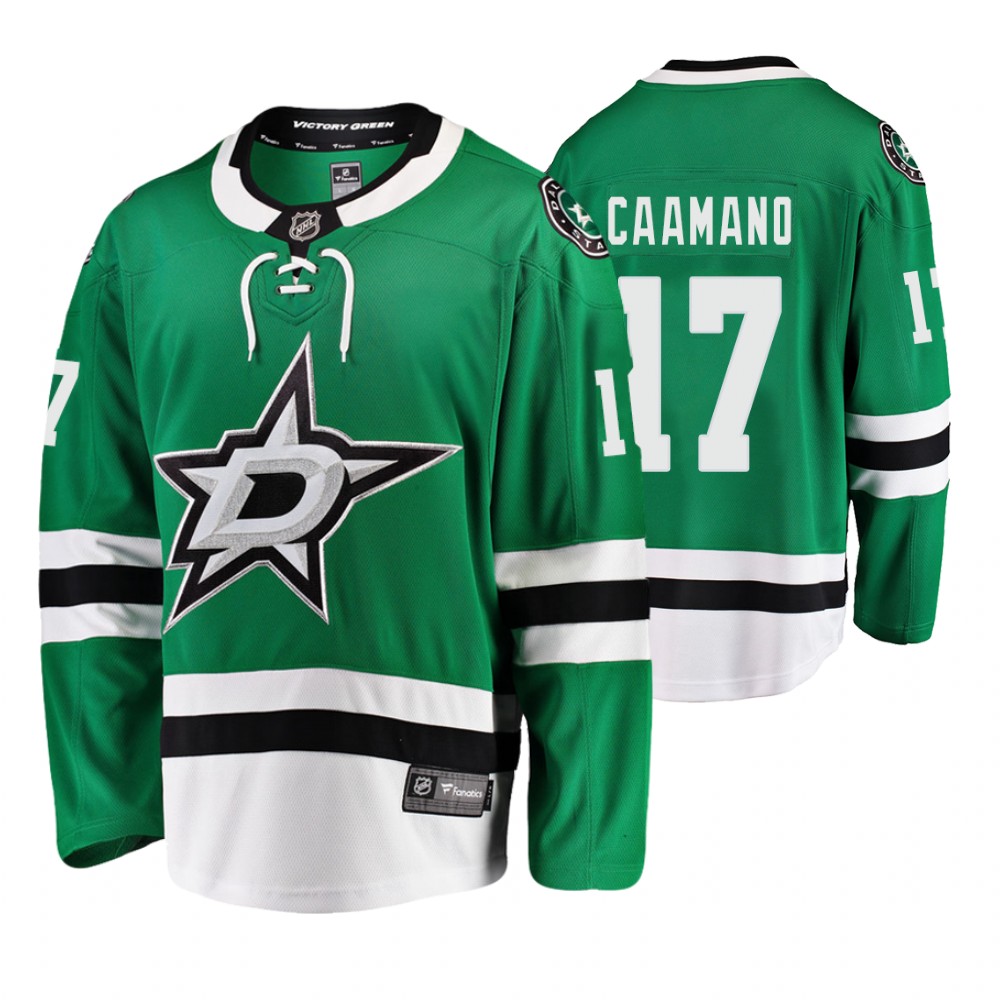 Dallas Stars Nick Caamano Men's Home Breakaway Player Fanatics Branded Jersey