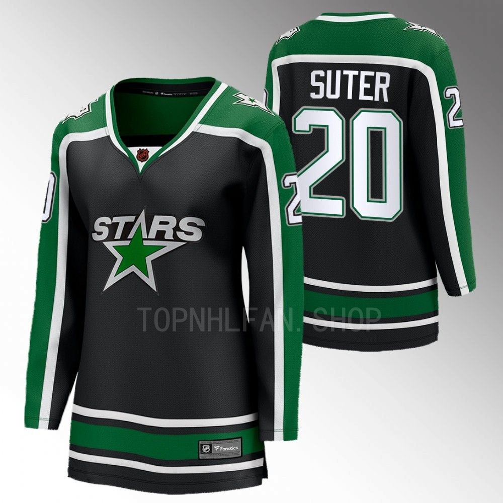 Dallas Stars Ryan Suter Women Black 2022 Special Edition 2.0 Jersey