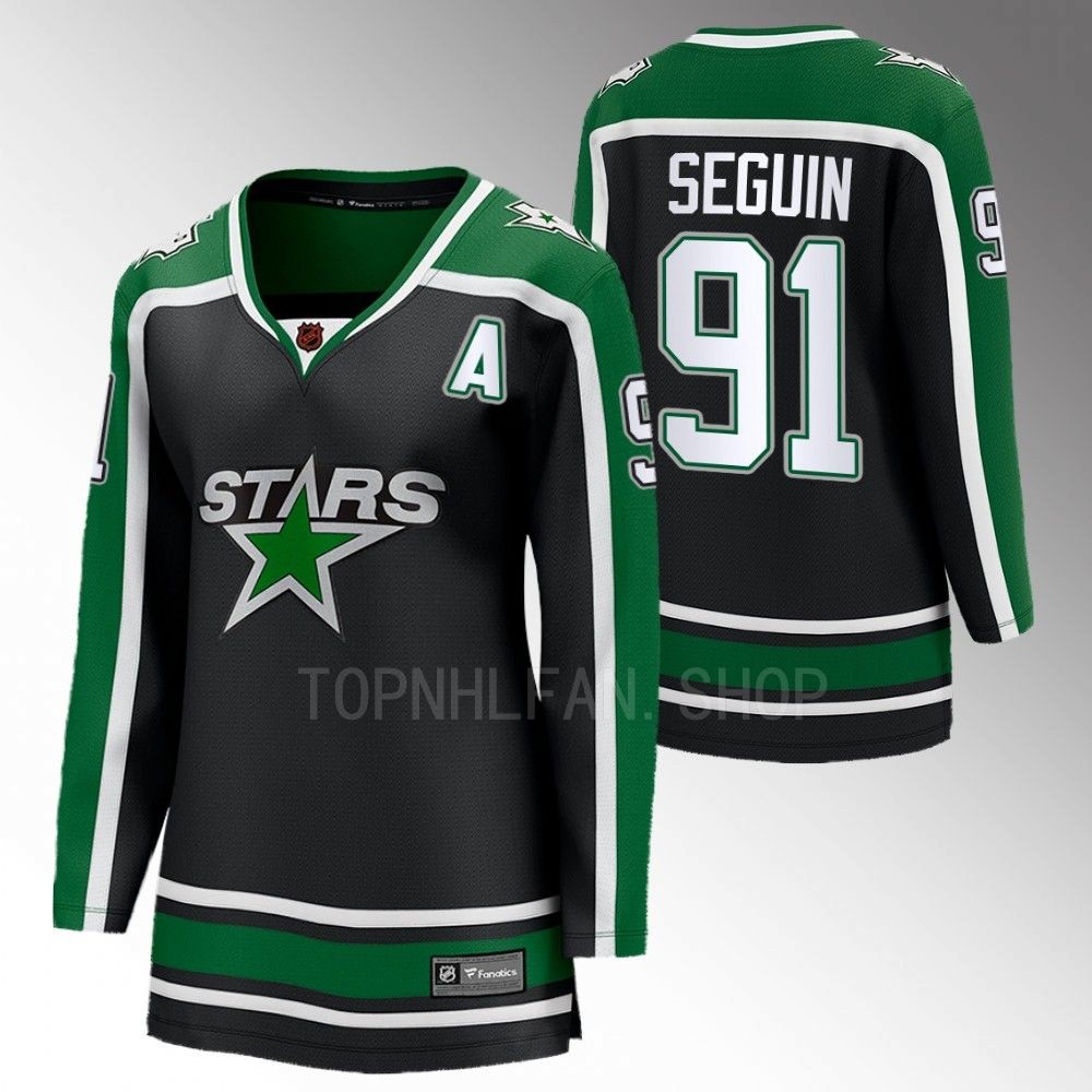 Dallas Stars Tyler Seguin Women Black 2022 Special Edition 2.0 Jersey
