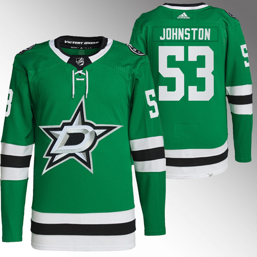 Dallas Stars Wyatt Johnston Green Primegreen Home Jersey