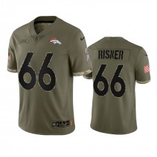 Dalton Risner Denver Broncos Nike Olive 2022 Salute To Service Limited Jersey