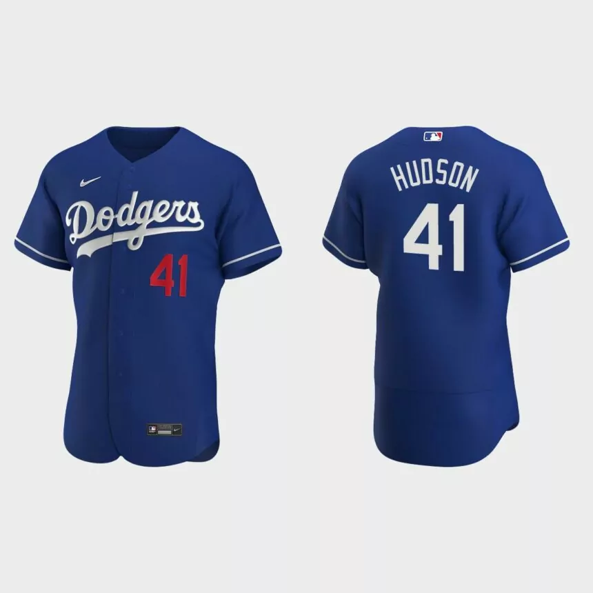 Daniel Hudson Los Angeles Dodgers Authentic Alternate Jersey – Royal