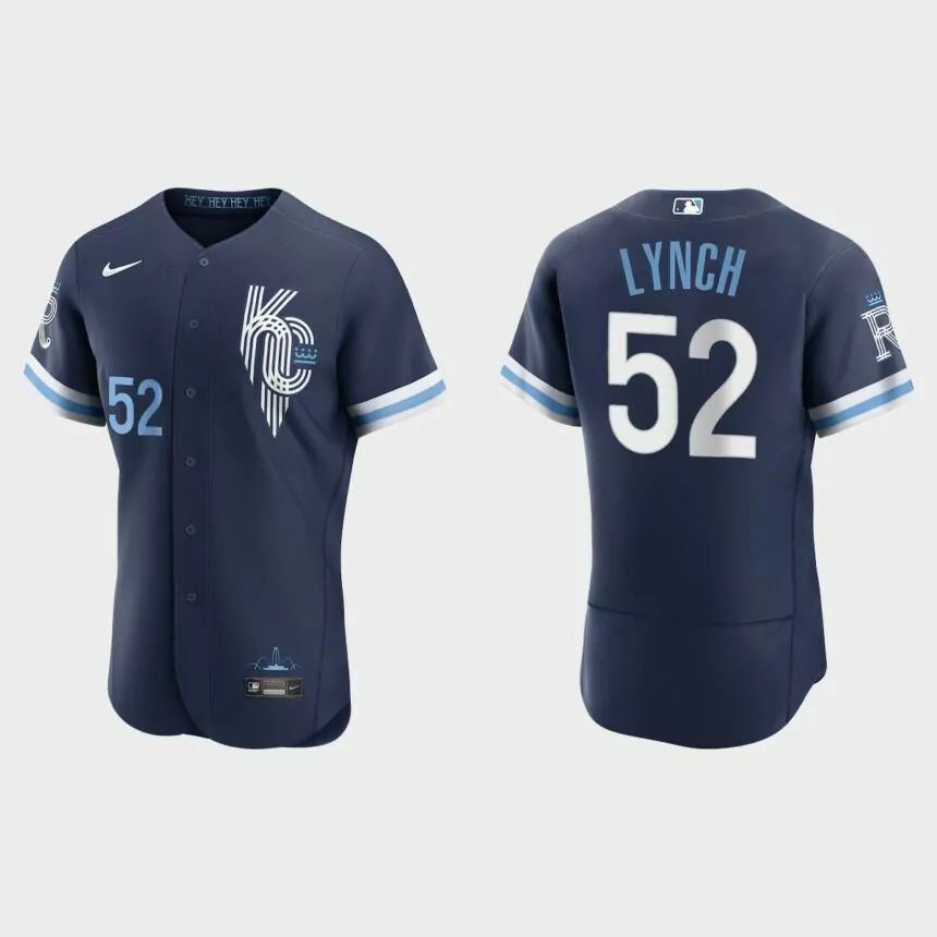 Daniel Lynch Kansas City Royals 2022 City Connect Authentic Jersey – Navy