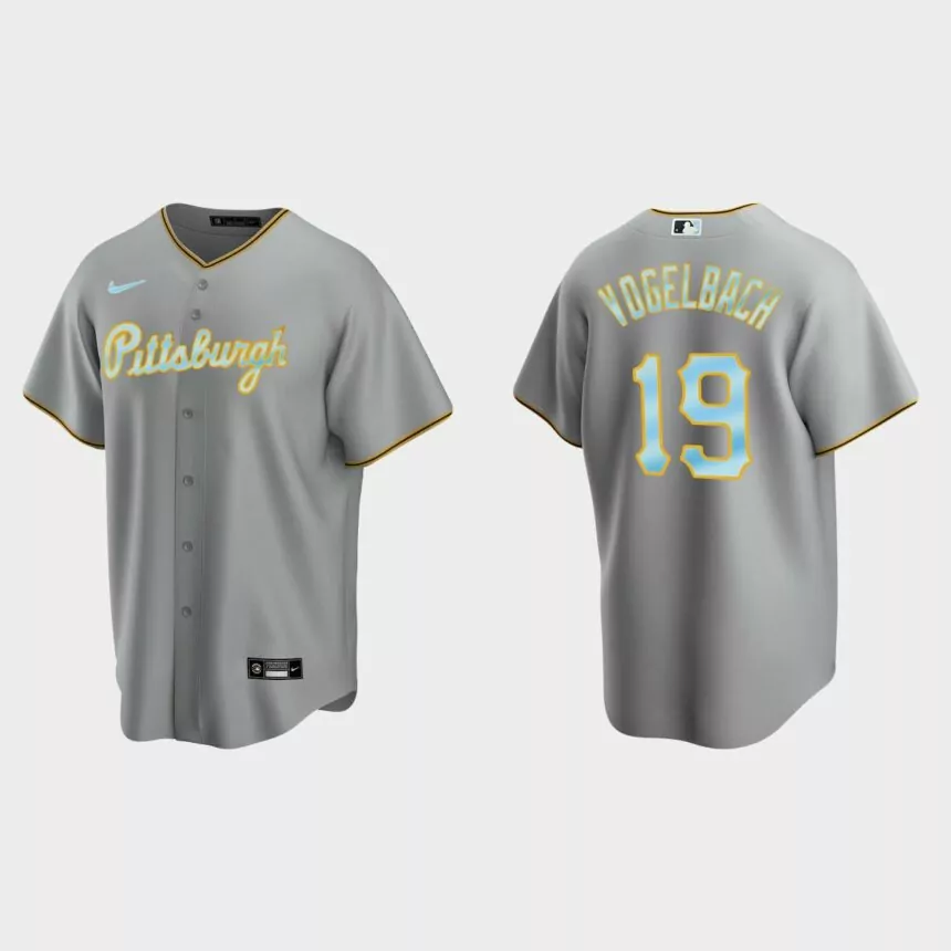 Daniel Vogelbach Pittsburgh Pirates 2022 Father’s Day Replica Jersey – Gray