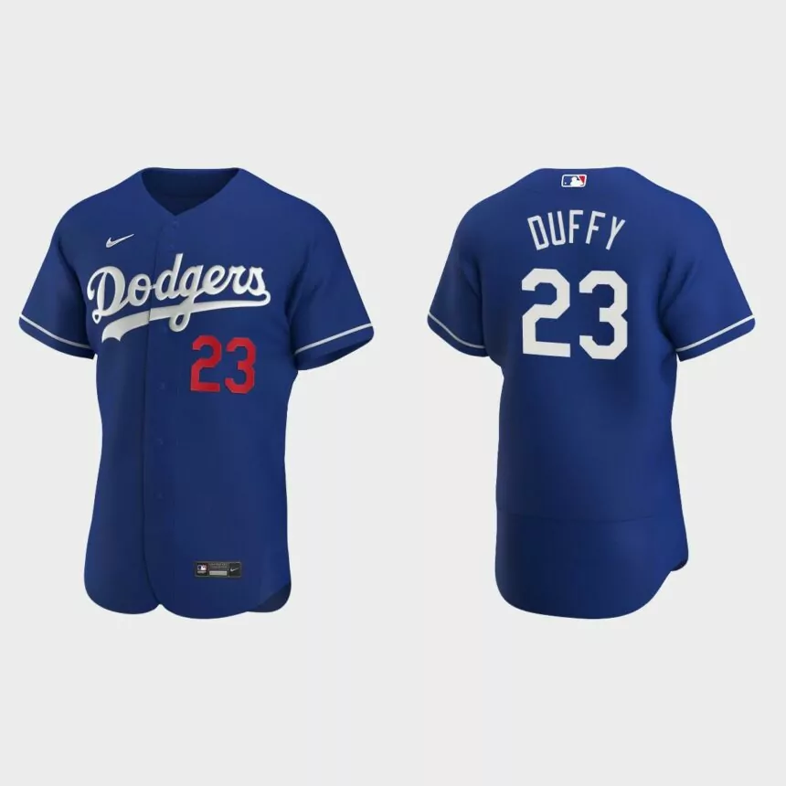 Danny Duffy Los Angeles Dodgers Authentic Alternate Jersey – Royal