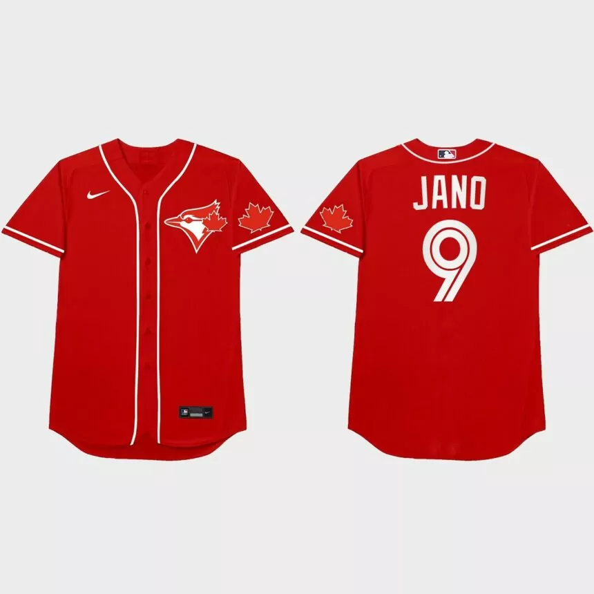 Danny Jansen 2021 Players’ Weekend Jano Nickname Jersey – Red