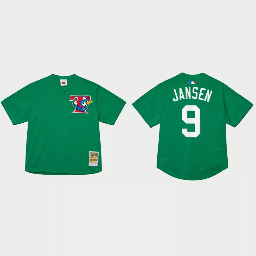 Danny Jansen Toronto Blue Jays St. Patrick’s Day Authentic Jersey – Green