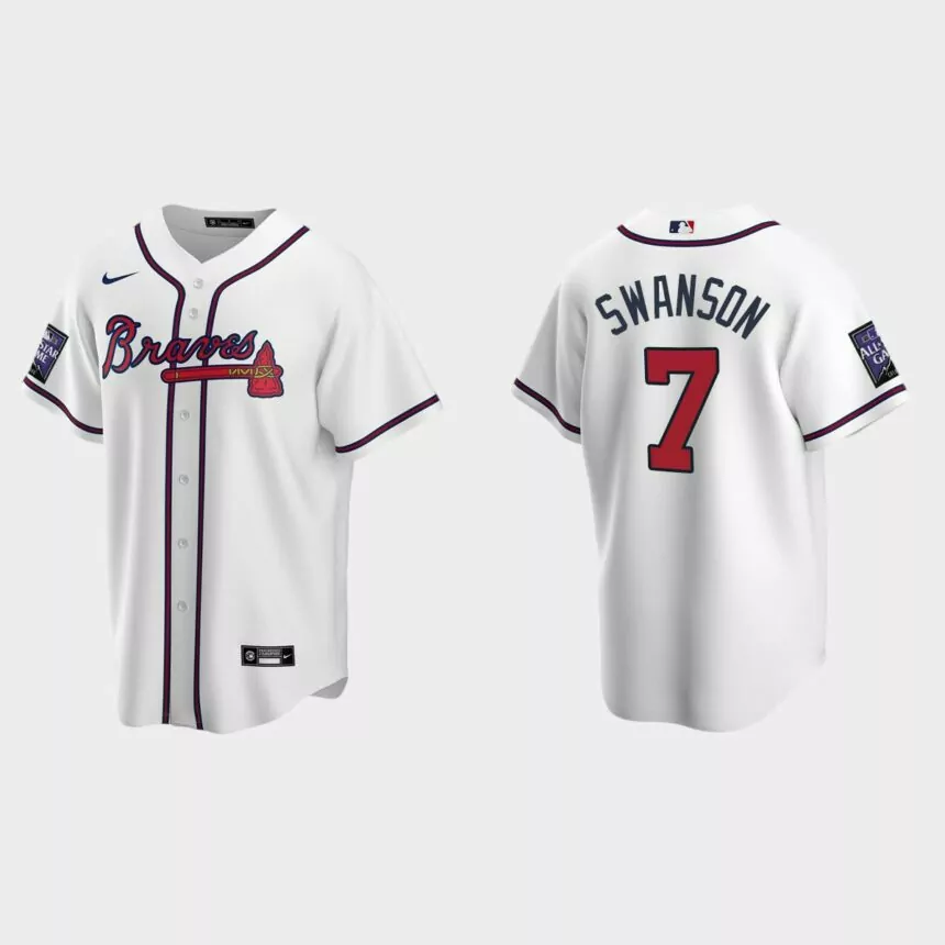 Dansby Swanson Atlanta Braves 2021 All-Star Game Alternate Replica Jersey – White