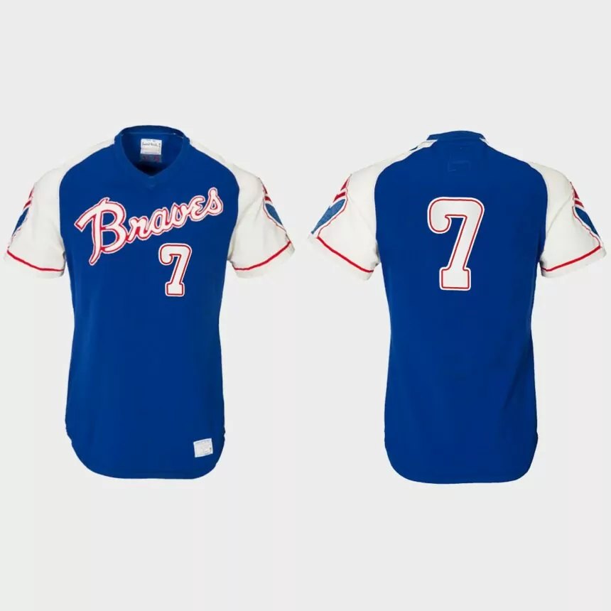 Dansby Swanson Atlanta Braves Heritage Throwback Jersey – Royal