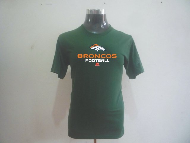 Danver Broncos Big & Tall Critical Victory T-Shirt D.green