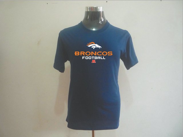 Danver Broncos Big & Tall Critical Victory T-Shirt Dark Blue