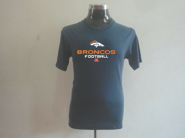 Danver Broncos Big & Tall Critical Victory T-Shirt Grey