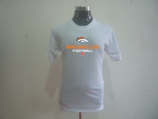 Danver Broncos Big & Tall Critical Victory T-Shirt White