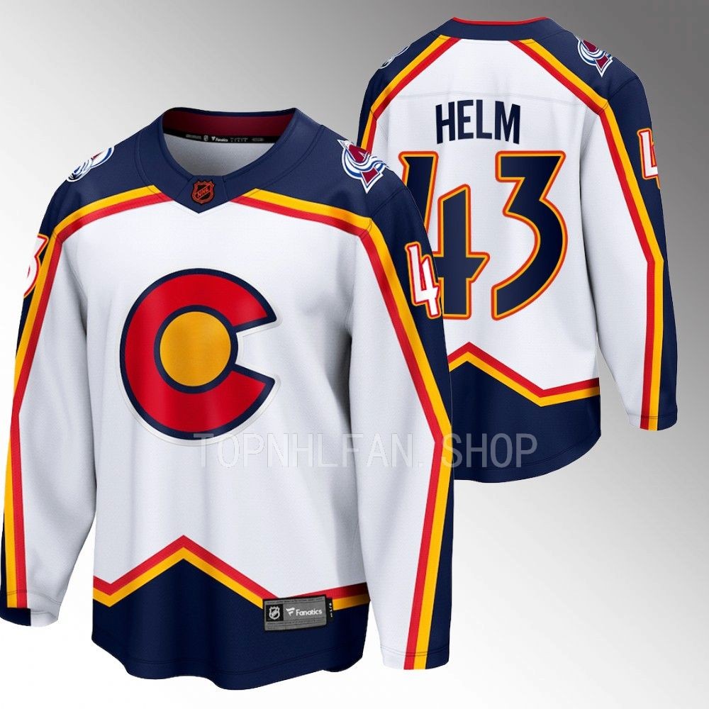 Darren Helm Canucks Special Edition 2.0 White Jersey Breakaway