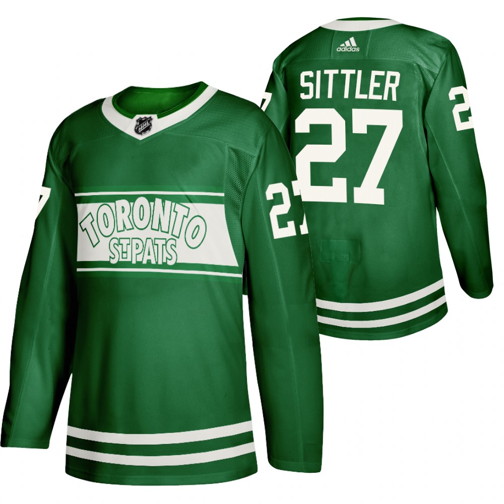 Darryl Sittler Maple Leafs St. Patricks Day Jersey Green Special Edition