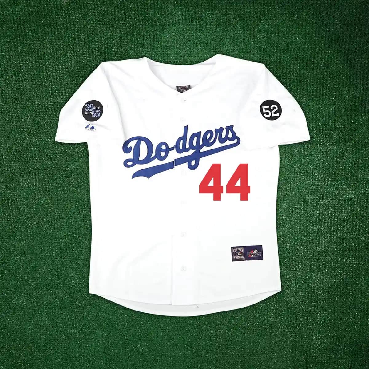 Darryl Strawberry 1993 Los Angeles Dodgers Cooperstown Home White Jersey