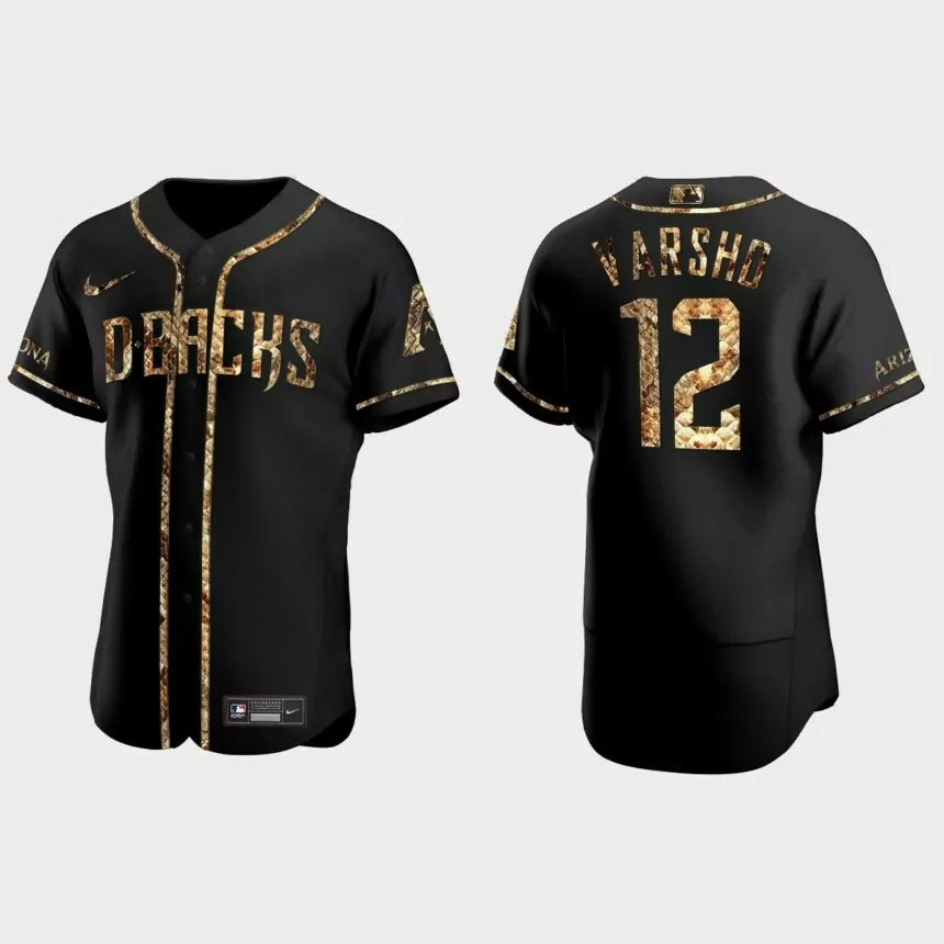 Daulton Varsho Arizona Diamondbacks Python Skin Authentic Jersey – Black.jpg