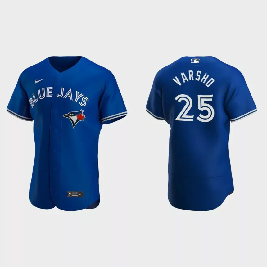 Daulton Varsho Toronto Blue Jays Authentic Alternate Jersey – Royal