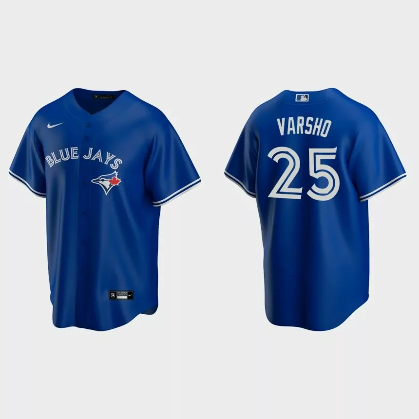 Daulton Varsho Toronto Blue Jays Replica Alternate Jersey – Royal