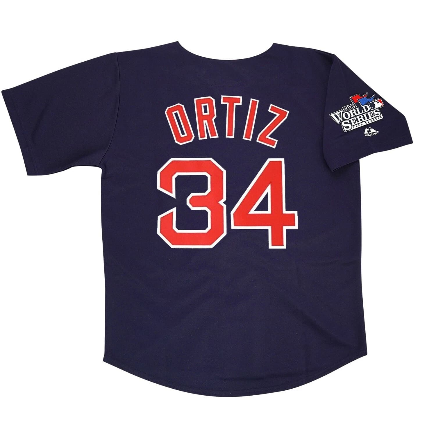 David Ortiz 2013 Boston Red Sox World  Series (HomeRoadAlt) Men's Jersey