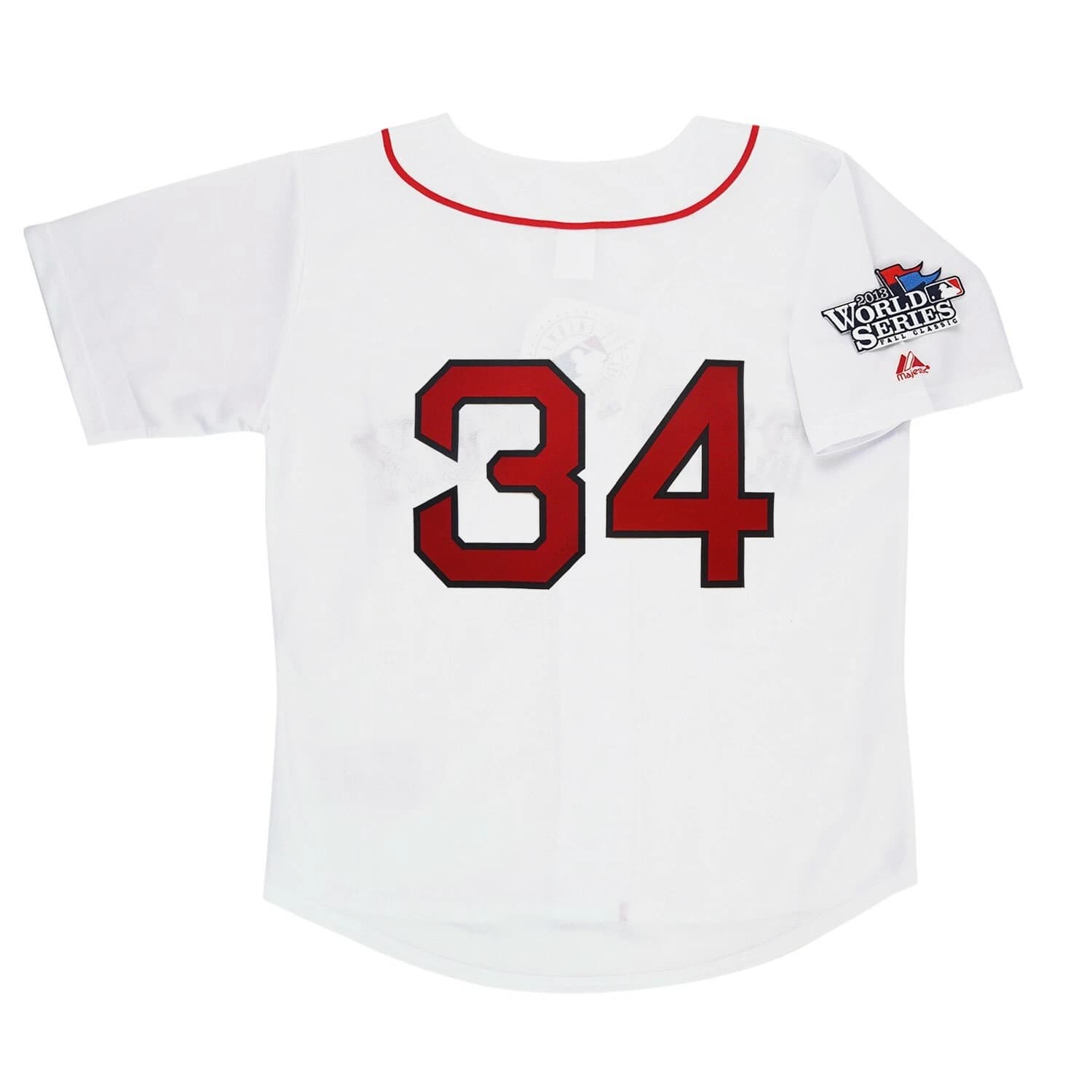 David Ortiz 2013 Boston Red Sox World Series (Home RoadAlt) Men's Jersey