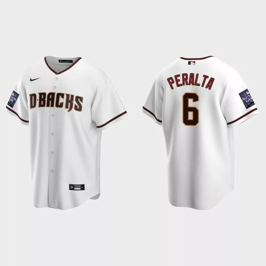 David Peralta Arizona Diamondbacks 2021 All-Star Game Home Replica Jersey – White.jpg