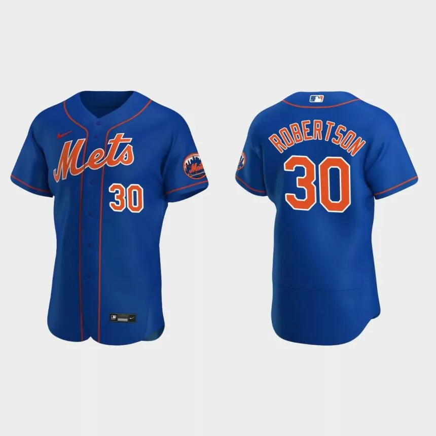 David Robertson New York Mets Authentic Alternate Jersey – Royal