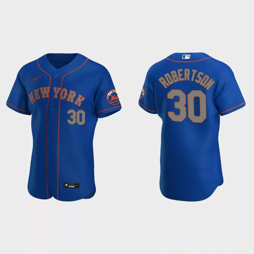 David Robertson New York Mets Authentic Jersey – Royal