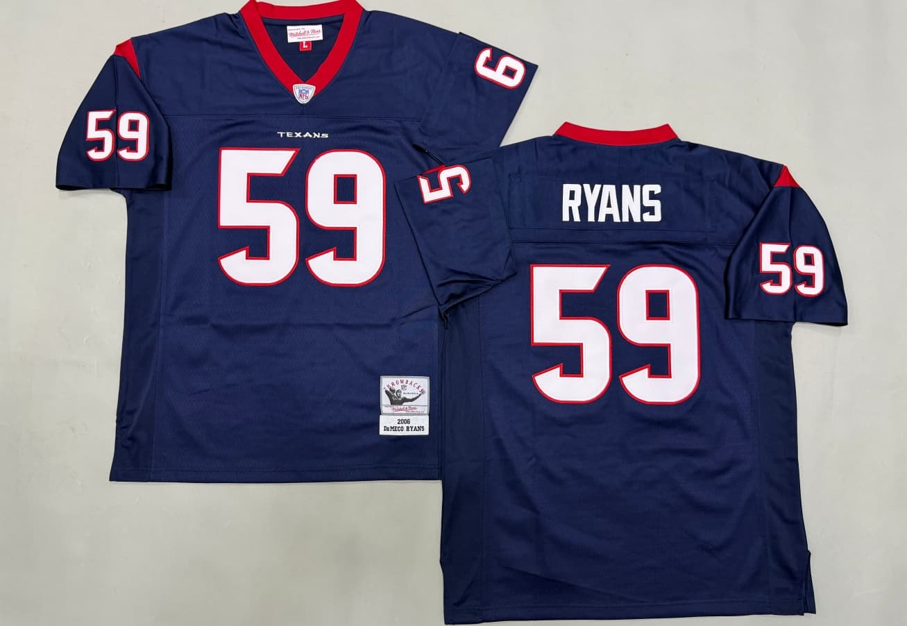 DeMeco Ryans 59 Houston Texans  Replica Jersey