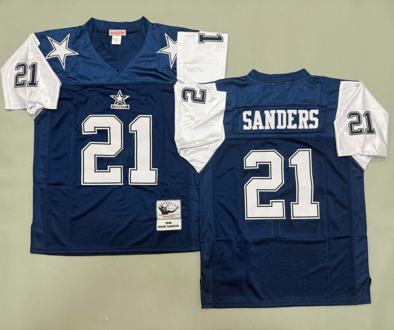 Deion Sanders #21  Dallas Cowboys   Jersey