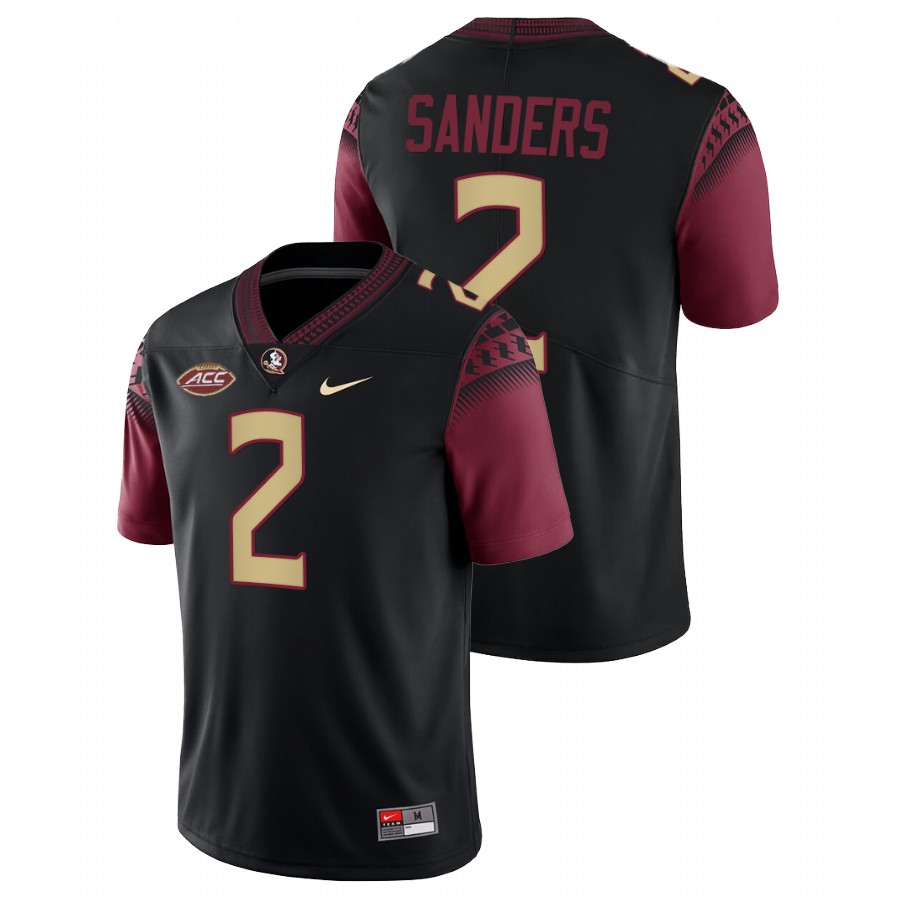 Deion Sanders Florida State Seminoles Black College Football Alternate Jersey