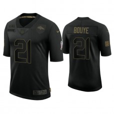 Denver Broncos #21 A.J. Bouye Black 2020 Salute to Service Limited Jersey