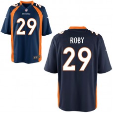 Denver Broncos #29 Bradley Roby Navy Blue Alternate Game Jersey