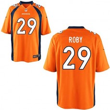 Denver Broncos #29 Bradley Roby Orange Game Jersey