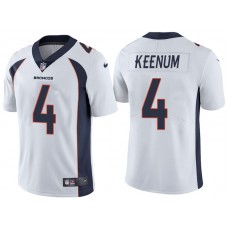 Denver Broncos #4 Case Keenum White Vapor Untouchable Limited Jersey