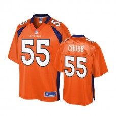 Denver Broncos #55 Bradley Chubb Orange Pro Line Player Jersey