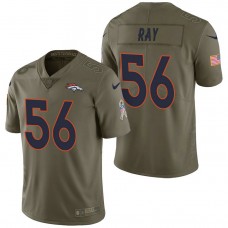 Denver Broncos #56 Shane Ray Olive 2017 Salute to Service Limited Jersey