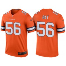 Denver Broncos #56 Shane Ray Orange Color Rush Legend Jersey