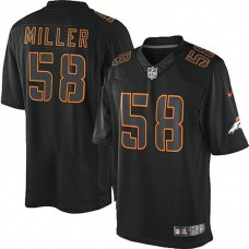 Denver Broncos #58 Von Miller Impact Limited Black Jersey