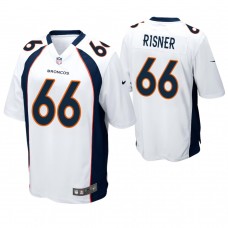Denver Broncos #66 Dalton Risner 2019 NFL Draft White Game Jersey