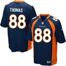 Denver Broncos #88 Demaryius Thomas Game Blue Jersey